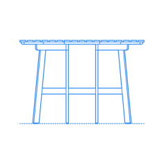 Furniture Outdoor Tables Ikea Askholmen Outdoor Gateleg Table Vinyl Svg File, Free Vectors File